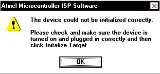 Microcontroller ATMEL ISP Software